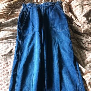 Vintage 50s denim pant - Fits 4-6 US